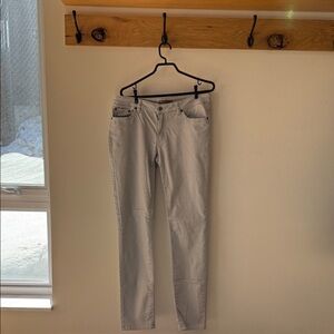 Prana Women's Light Gray Skinny Jeans